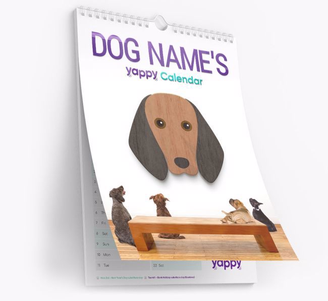 Personalised {dogsName}'s 2024 Calendar